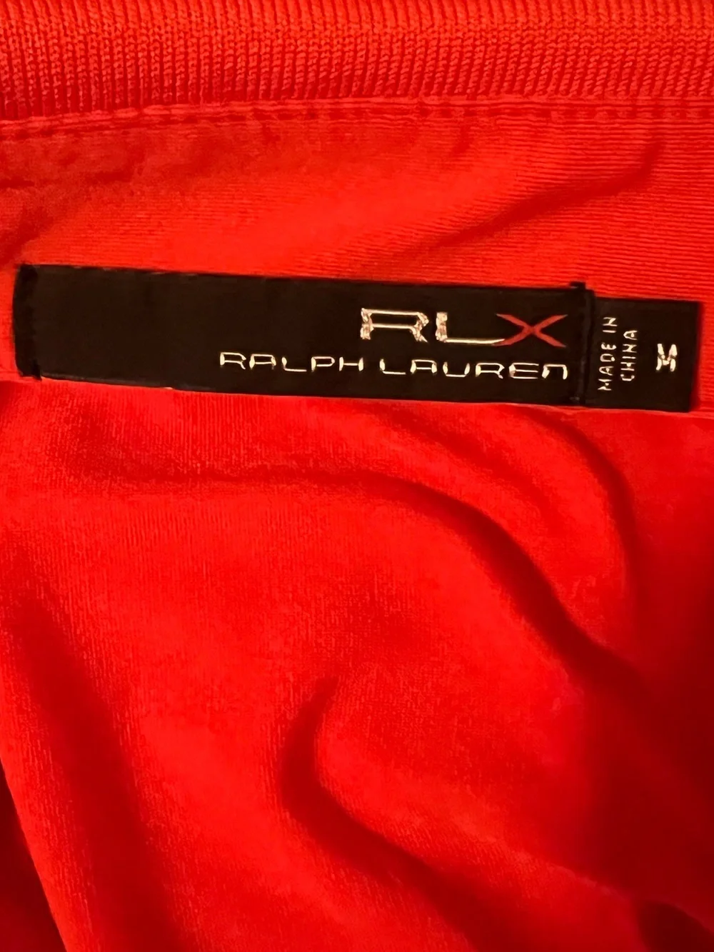 RLX Ralph Lauren Polo Shirt Orange Medium